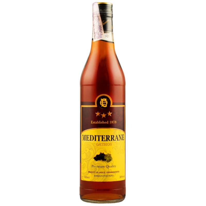 MEDITERRANE BRANDY 3 YJE 36% 700 ML