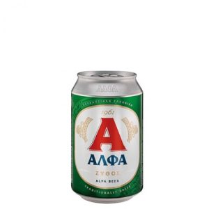 BIRRA ALFA GR CANS 5% 24 X 330ML