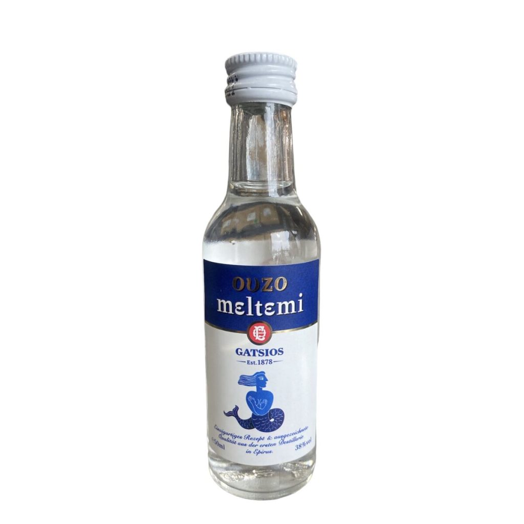 MELTEMI OUZO 40% 12 X 50ML