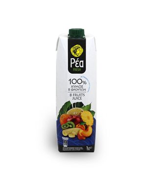 REA 100% 8 FRUTA 12 X 1L