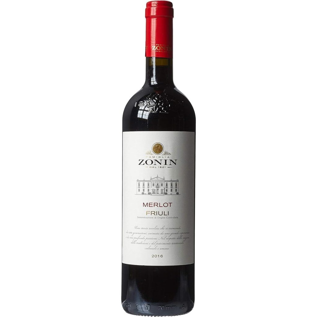 VERE ZONIN MERLOT FRUILI 6 X 0.75 LIT 13% ALC