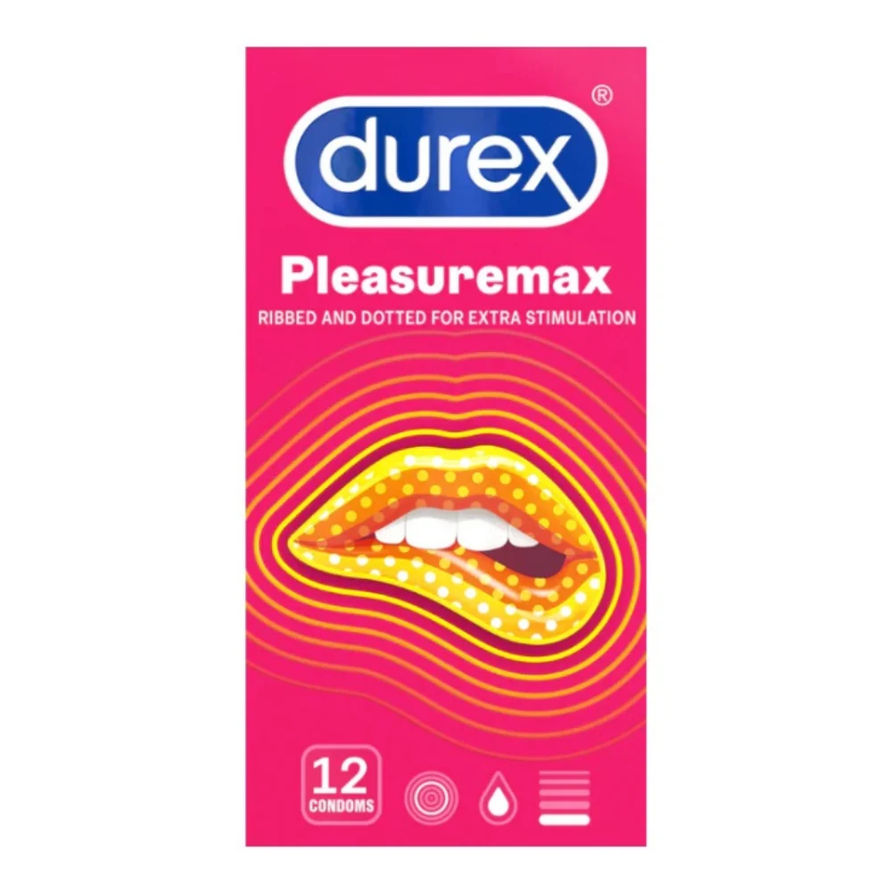DUREX CONDOMS PLEASUREMAX 12pcs