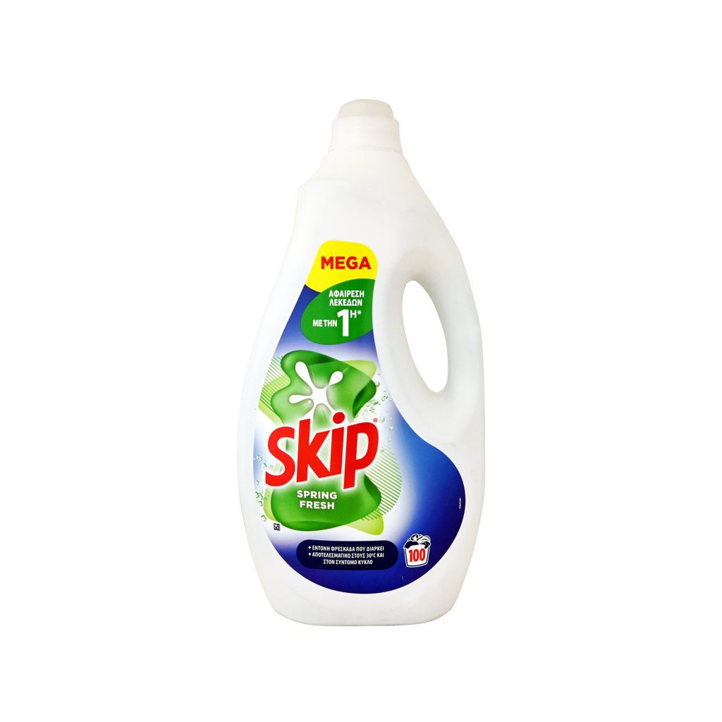 SKIP SPRING FRESH LIQUID 100W 2 X 4.5L